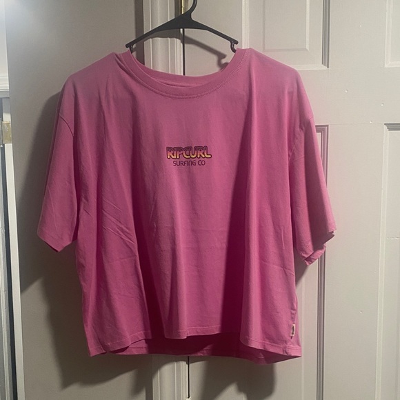 Rip Curl Vibrant Pink Surf Tee - Picture 1 of 5